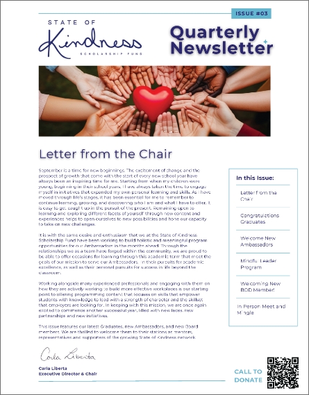 Quarterly NEWSLETTER VOLUME 3